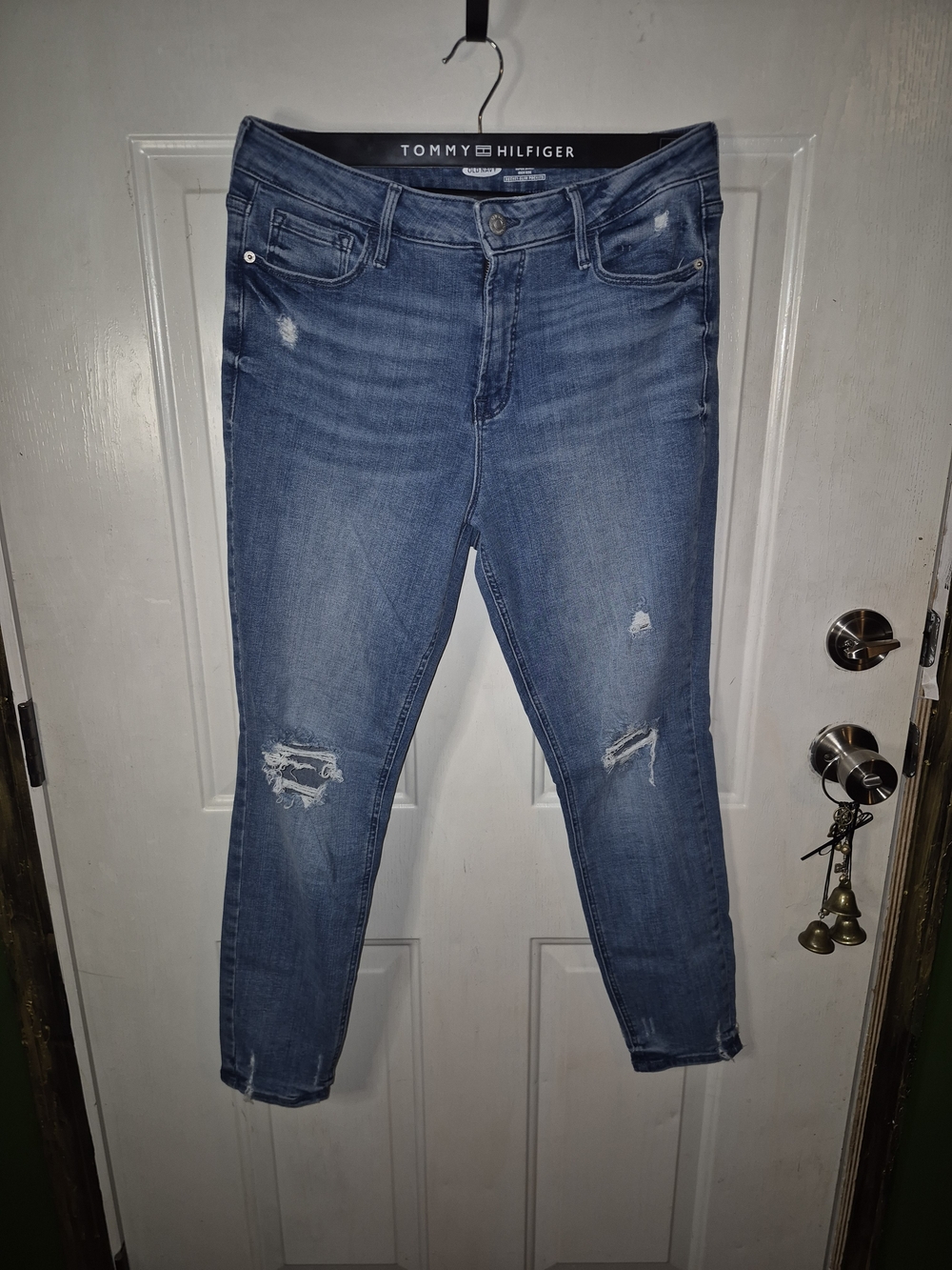 Old Navy Rockstar Super Skinny High‑Rise Jeans – Size 10